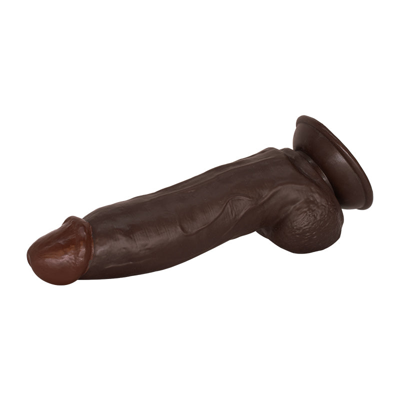 Godemiché sans vibrateur de 21cm, jouet sexuel, ventouse, pénis Anal en PVC, veines 3D, testicules