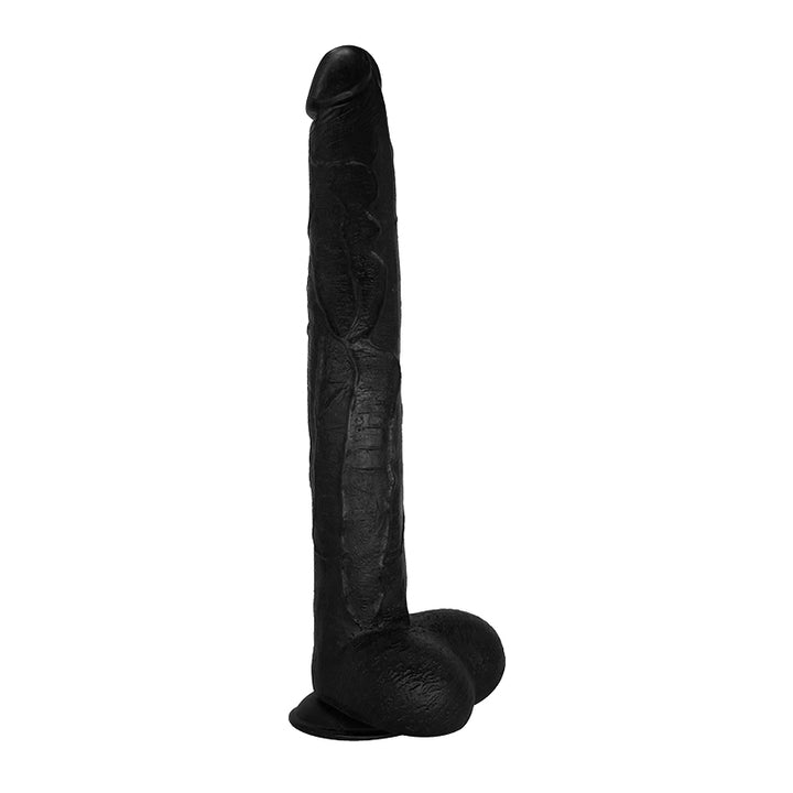 43cm XXL Dildo no Vibrator Sex Toy Suction Cup Penis Anal PVC 3D Veins Testicles