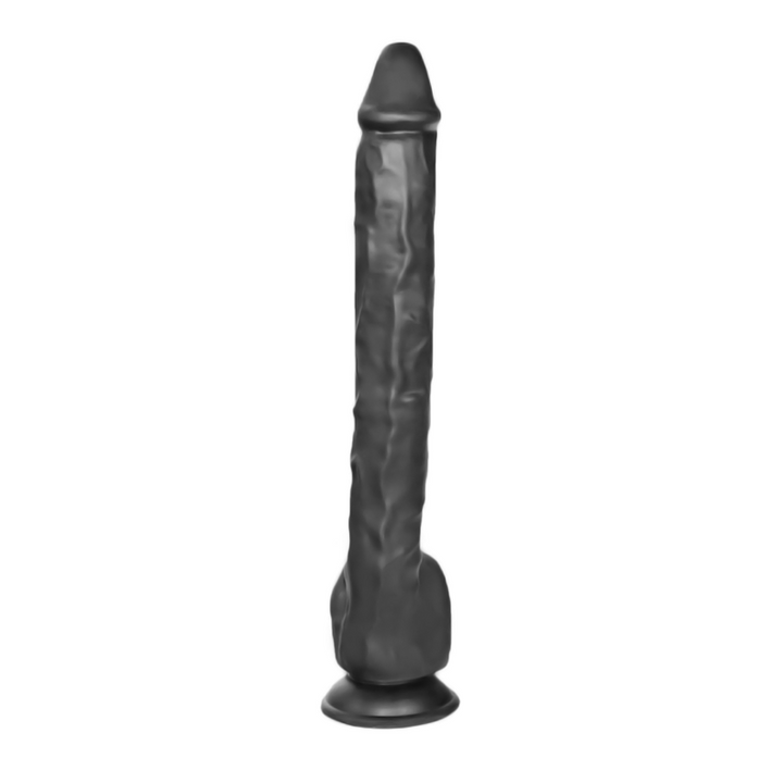 37cm XXL Dildo no Vibrator Sex Toy Suction Cup Penis Anal PVC 3D Veins Testicles