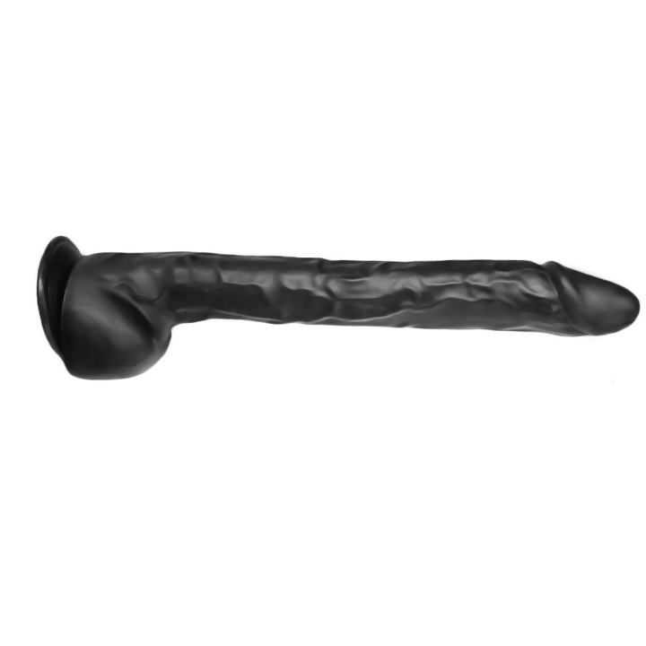 37cm XXL Dildo no Vibrator Sex Toy Suction Cup Penis Anal PVC 3D Veins Testicles