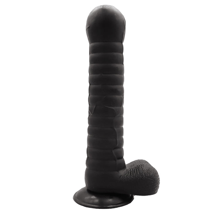 Godemiché sans vibrateur de 27cm, jouet sexuel, ventouse, pénis Anal, PVC, veines 3D, testicules