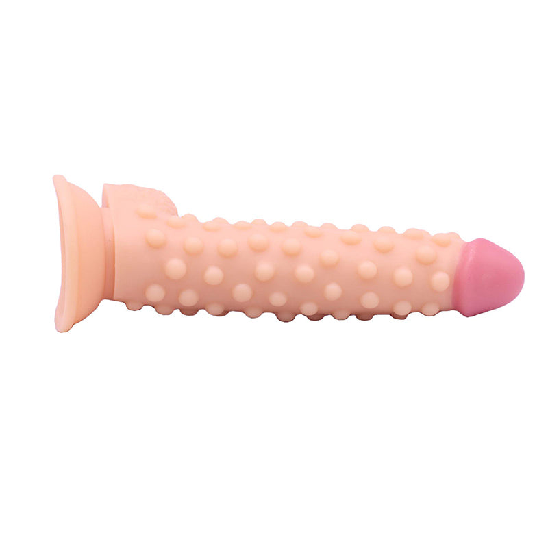 Marielove realistic 24cm suction cup dildo with balls and nubs