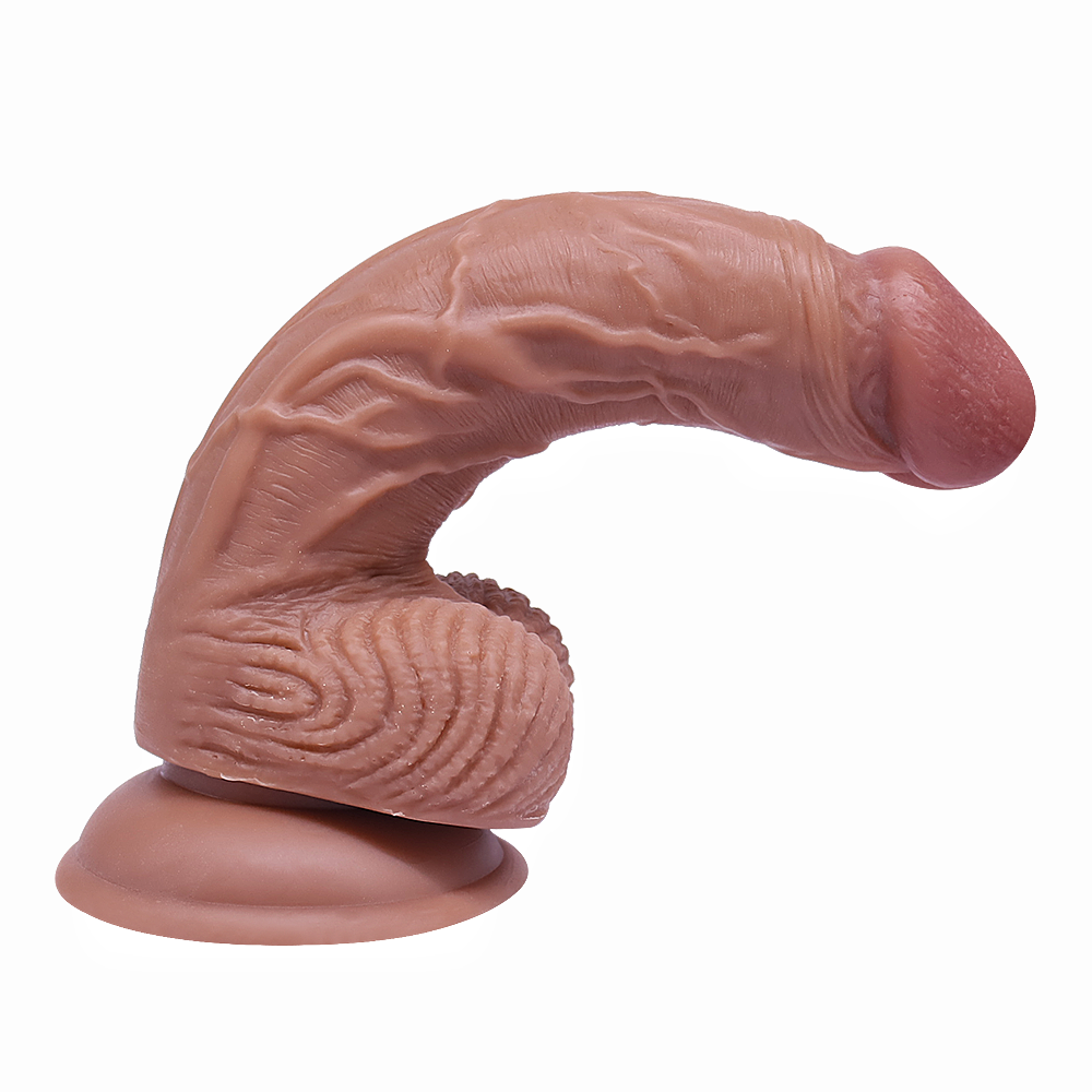 22.5cm XXL Dildo no Vibrator Sex Toy Suction Cup Penis Anal PVC 3D Veins Testicles