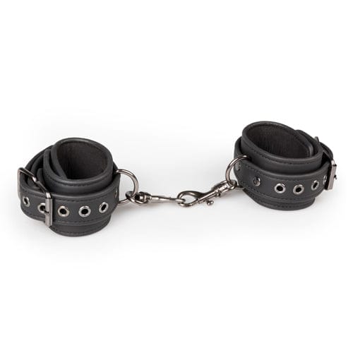 Easytoys Fußfesseln Default Easytoys Fußfessel BDSM Bondage Pleasure Fesseln Hals- und Handgelenkfessel Fetish Erotik schwarz diskret bestellen bei marielove