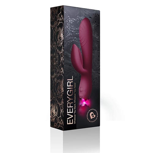 Rocks Off Rabbit Vibrator Default Rocks Off Rabbit Vibrator EveryGirl Rabbit Vibrator - Burgund diskret bestellen bei marielove